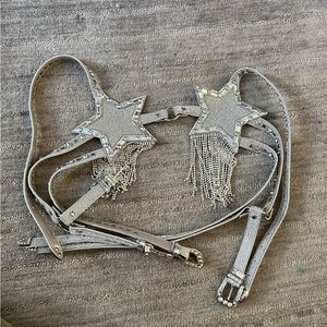 Bling Star Harness Bra Top